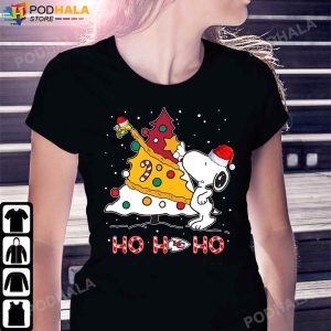 Snoopy Christmas TShirt Kansas City Chiefs NFL Christmas Tree