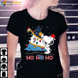 Snoopy Christmas TShirt Tennessee Titans NFL Christmas Tree