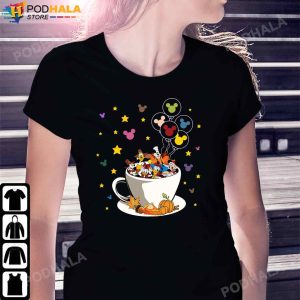 Thanksgiving T-Shirt Mickey And Friends Balloons, Thanksgiving Gifts