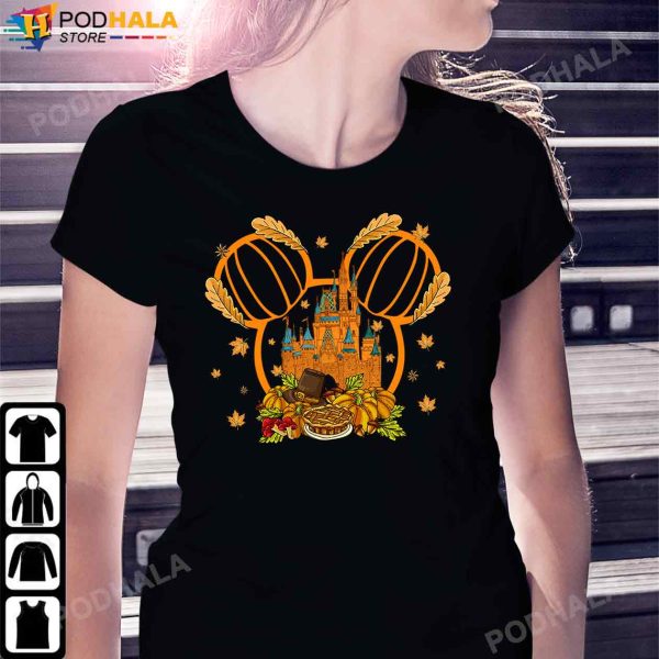 Thanksgiving T-Shirt Mickey Mouse Disney, Thanskgiving Gifts
