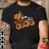 Thanksgiving Turkey Riding Monster Truck Thanksgiving Gifts T-Shirt