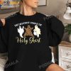 The Only Ghost I Know Is The Holy Ghost Halloween Leopard T-Shirt, Halloween Gifts