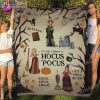 The Sanderson Sisters Hocus Pocus Blanket Halloween Gifts