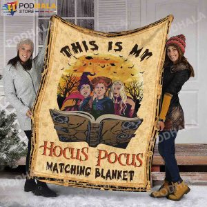 This Is My Hocus Pocus Watching Blanket, Halloween Gifts