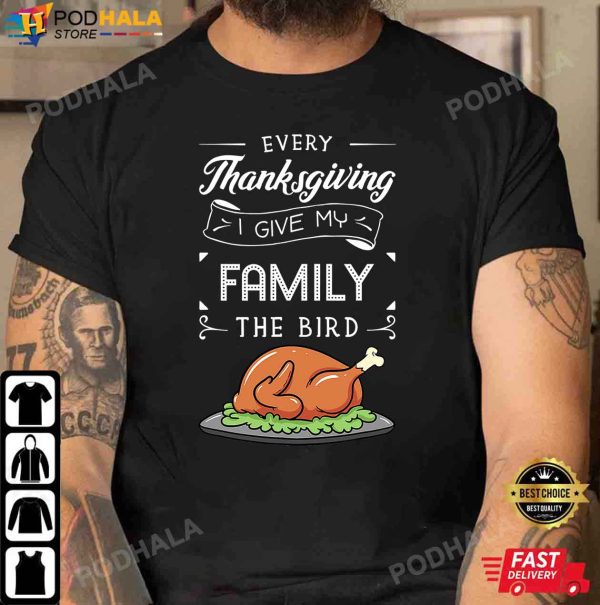 Turkey Thanksgiving Feast Harvest Blessing Family Thanksgiving T-Shirt