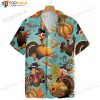 Turkey Thanksgiving Hawaiian Shirt, Thanksgiving Gifts