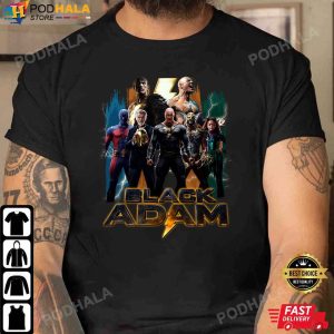 Vintage Black Adam DC Comic T-Shirt For Fans