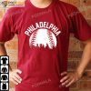 Vintage Philadelphia Baseball Skyline Retro Philly Cityscap T-Shirt