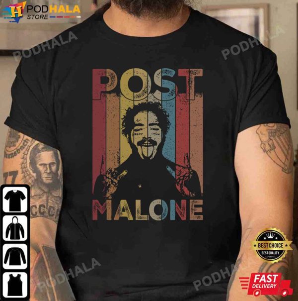 Vintage Post Malone Shirt For Fans Twelve Carat Tour 2022 T-Shirt