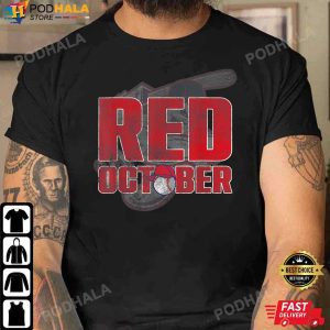 Red October Phillies Shirt, Gifts for Men and Women Phillies Fans - Bring  Your Ideas, Thoughts And Imaginations Into Reality Today