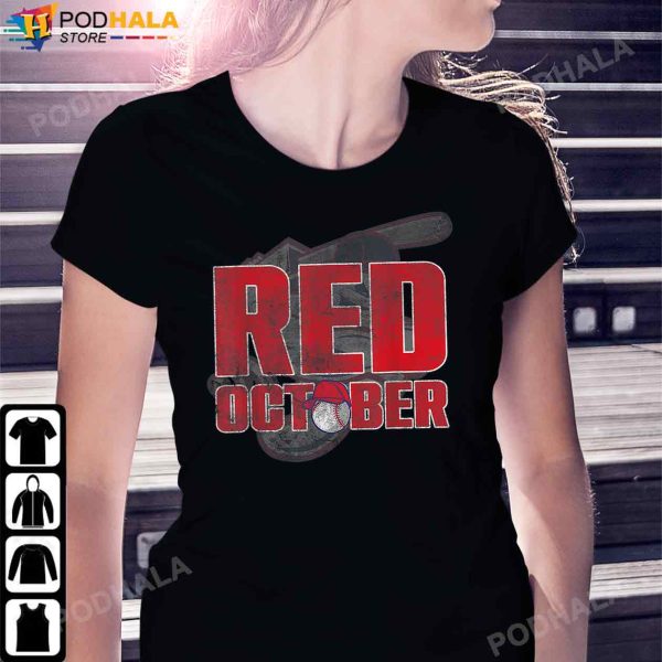 Vintage Red October Philly Philadelphia Baseball T-Shirt
