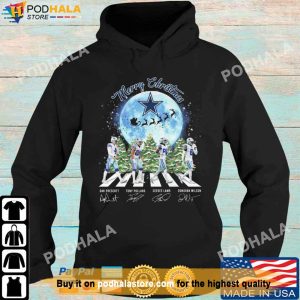 Abbey Road Merry Christmas 2022 Signatures Dallas Cowboys Shirt