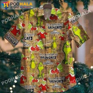 Be A Grisworld Grinch Hawaiian Shirt, Grinch Christmas Gifts
