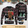 Bigfoot Walking French Bulldog Bigfoot Christmas Sweater, Bigfoot Gifts