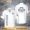 Busch Light Simple White Beer Hawaiian Shirt, Gifts For Beer Drinkers