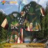 Busch Light Skull Barley Beer Hawaiian Shirt, Gifts For Beer Drinkers