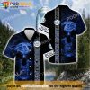 Busch Light Skull Smoke Beer Hawaiian Shirt, Gifts For Beer Drinkers