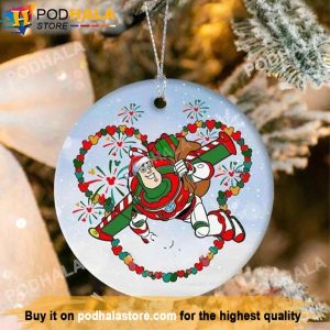 Buzz Lightyear Mickey Ears Ornament, Disney Christmas Ornaments