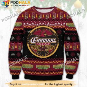 Cardinal Pale Ale Beer Christmas Sweater, Gifts For Beer Drinkers