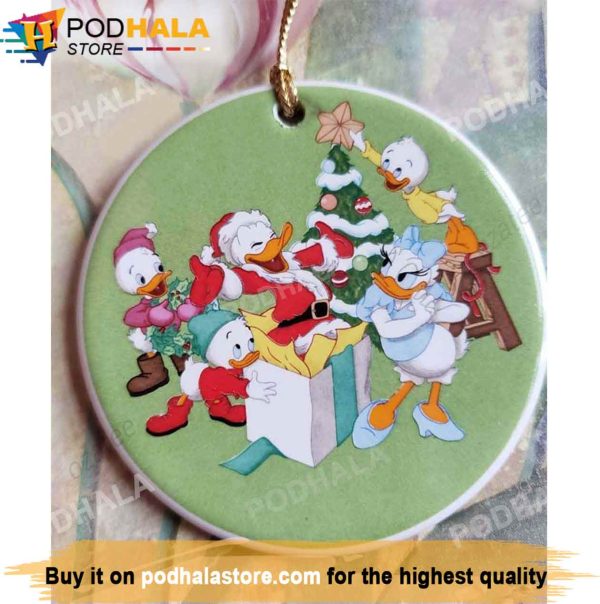Celebrating Donald Duck’s Christmas, Disney Christmas Ornaments