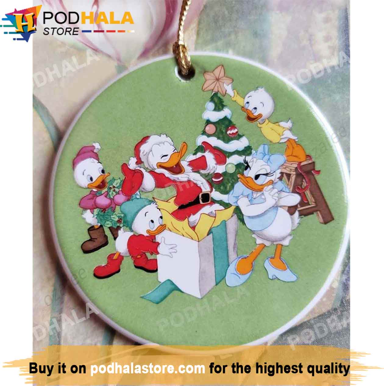 Celebrating Donald Duck’s Christmas, Disney Christmas Tree Decor