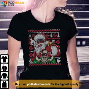 Deadpool Winter Ugly Christmas Funny Christmas TShirt