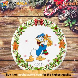 Donald Duck Christmas Holiday Gift, Disney Christmas Ornaments