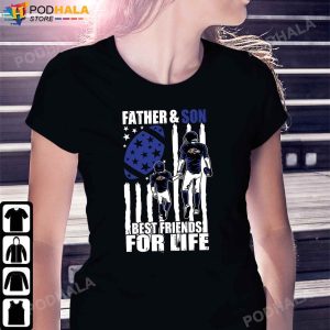 Father Son Best Friends For Life NFL Baltimore Ravens T Shirt Ravens Gifts