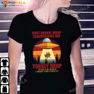 First Annual Wkrp WKRP in Cincinnati Funny Turkey Thanksgiving TShirt