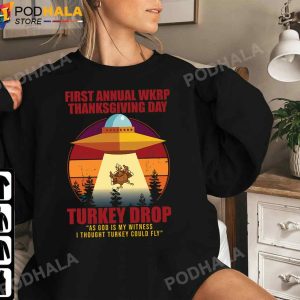 First Annual Wkrp WKRP in Cincinnati Funny Turkey Thanksgiving Tee