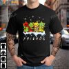 Grinch Deadpool Pokemom and Baby Yoda Friends Funny Christmas T-Shirt