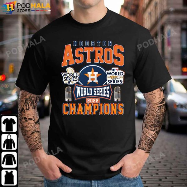 Houston Astros Shirt, Vintage World Series 2022 Champion Style 90s T-Shirt