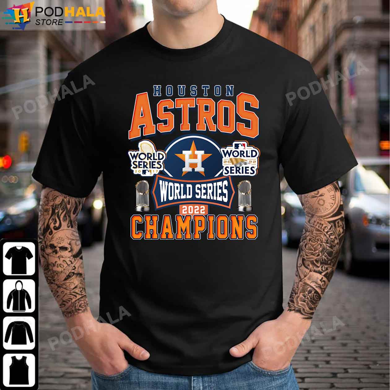 astros world series champions merchandise