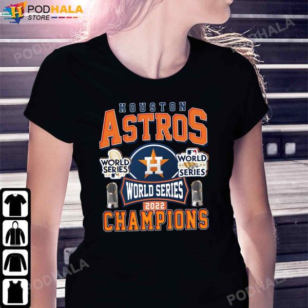 Houston Astros Shirt, Vintage World Series 2022 Champion Style 90s T-Shirt