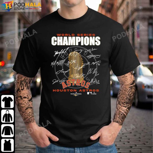 Houston Astros Shirt, World Series 2022 Champions Houston Astros T-Shirt