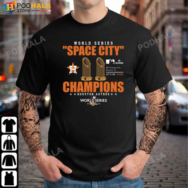 Houston Astros Shirt, World Series Space City Houston Astros Champions