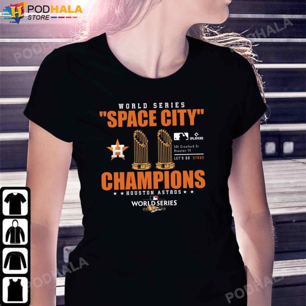 Houston Astros Shirt, World Series Space City Houston Astros Champions