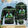 I'm Party With Sasquatch Camping Bigfoot Christmas Sweater, Bigfoot Gifts