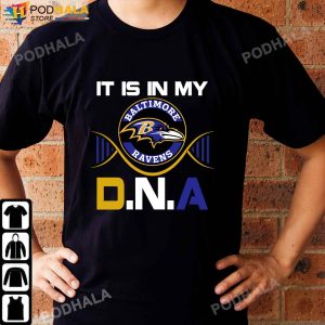 It Is In My DNA Tee For Fans NFL Baltimore Ravens Shirt, Ravens