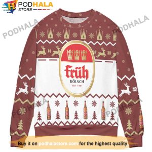 Kolsch Beer Christmas Sweater, Xmas Gifts For Beer Drinkers