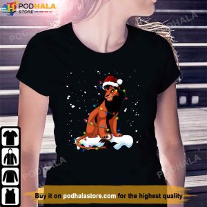 Lion King Christmas Lights Funny Christmas TShirt Funny Christmas Gifts