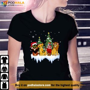 Lion King Simba And Friends Funny Christmas TShirt