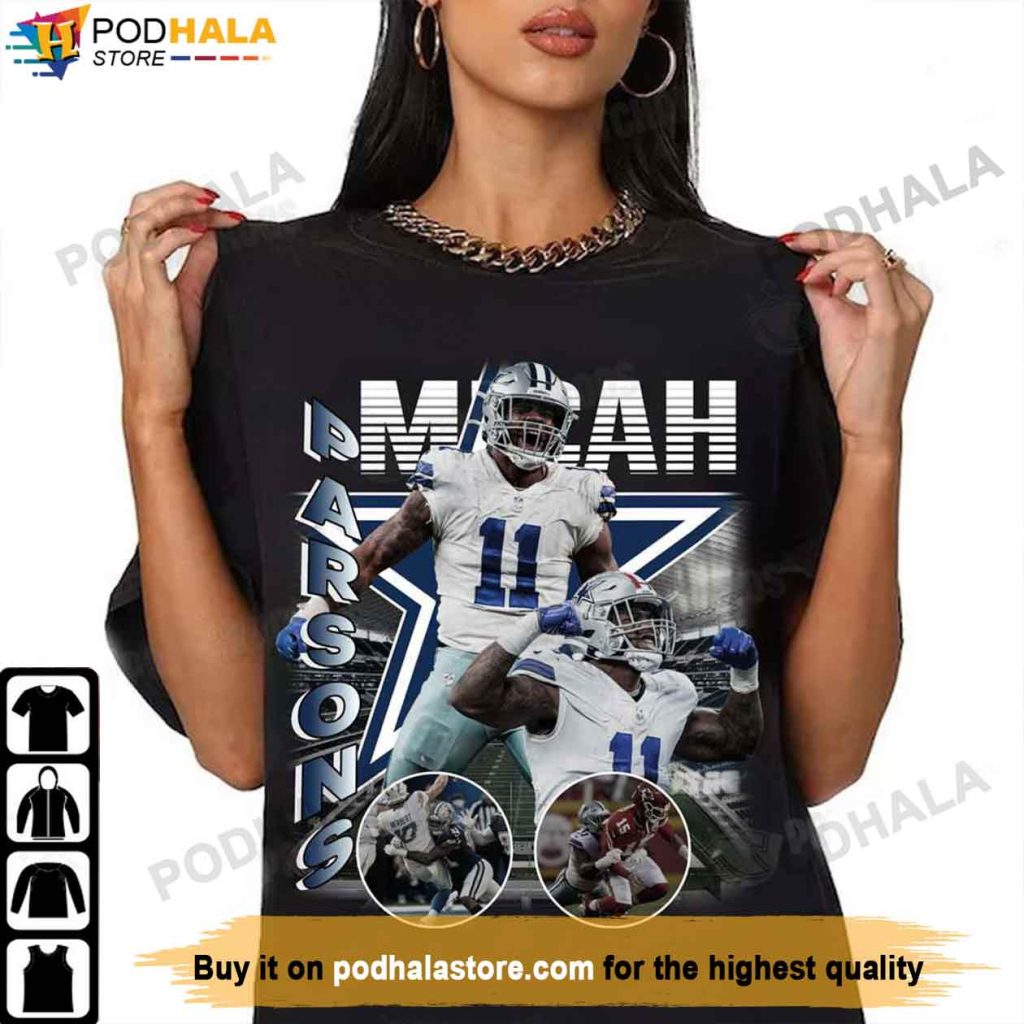 Micah Parsons Football Player NFL Dallas Cowboys Shirt