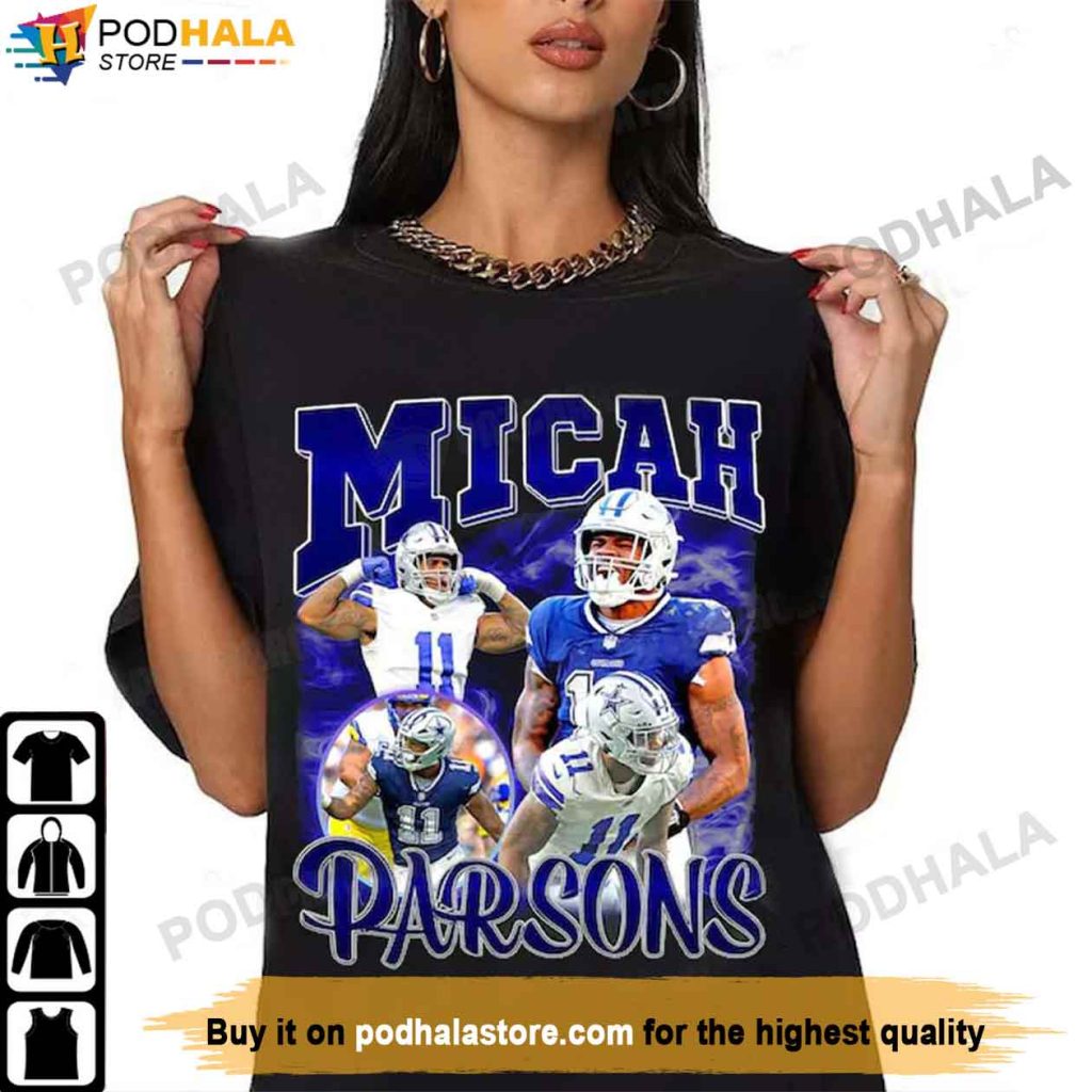 Micah Parsons NFL Player Dallas Cowboys Shirt, Cowboys Gifts