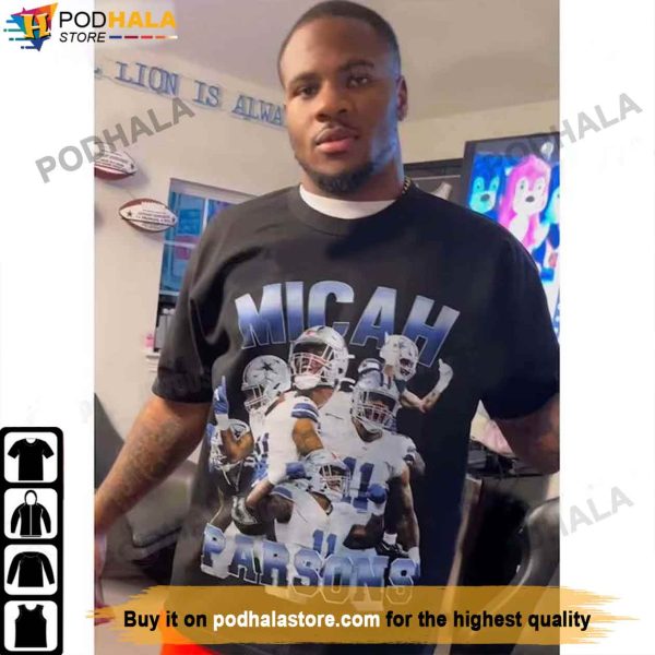NFL Dallas Micah Parsons Player Dallas Cowboys Shirt, Cowboys Gifts