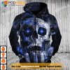 Neon Skull NFL Dallas Cowboys 3D Hoodie, Gifts For Cowboys Fans
