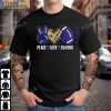 Peace Love Ravens NFL Baltimore Ravens Shirt, Ravens Gifts