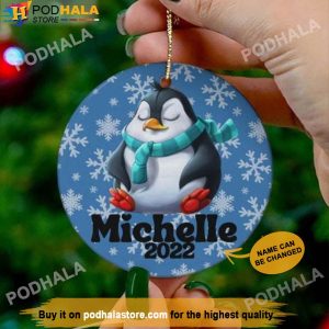 Personalized Family Ornaments Penguin Ornament Gift For Family