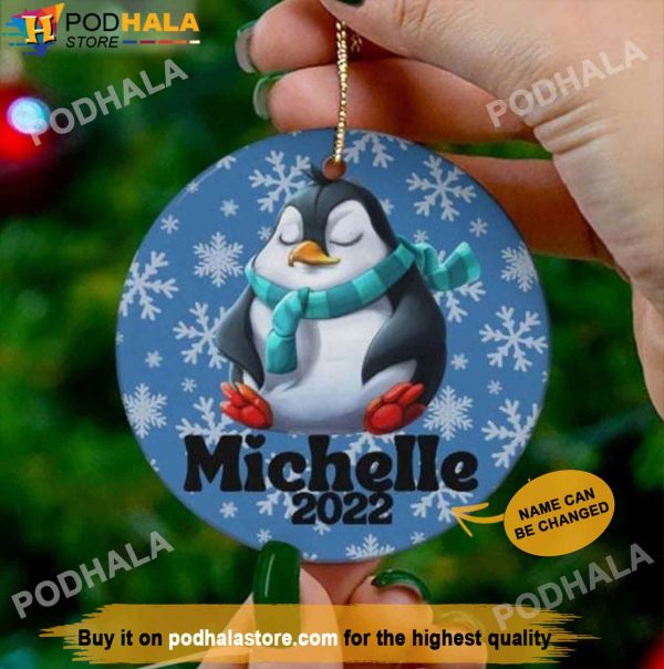 Personalized Family Ornaments Penguin Ornament Gift For Family