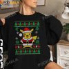 Pikachu Anime Ugly Style Funny Christmas T-Shirt, Gift For Pikachu Lovers